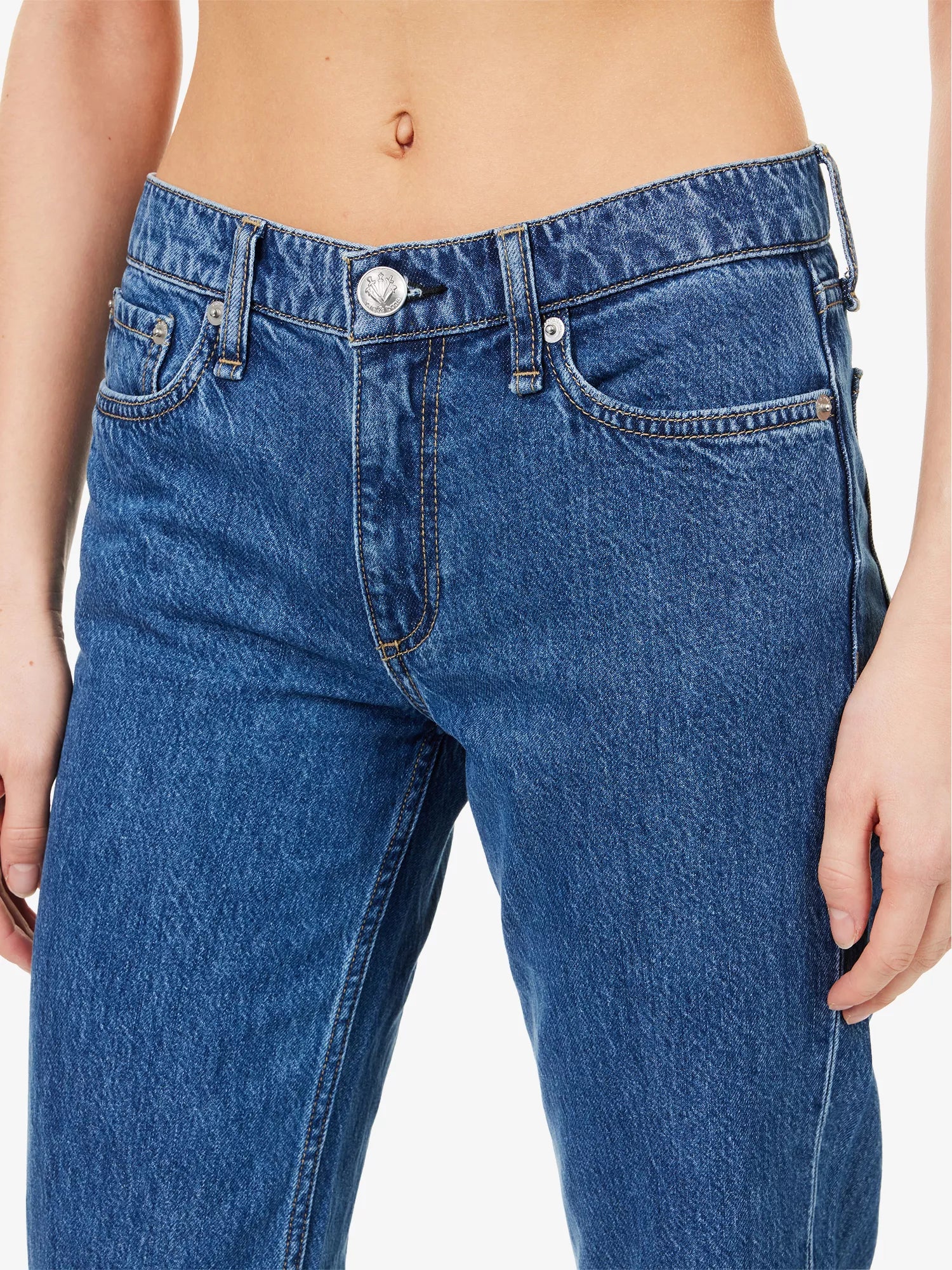 Rag & Bone Harlow LR Full Straight - Park