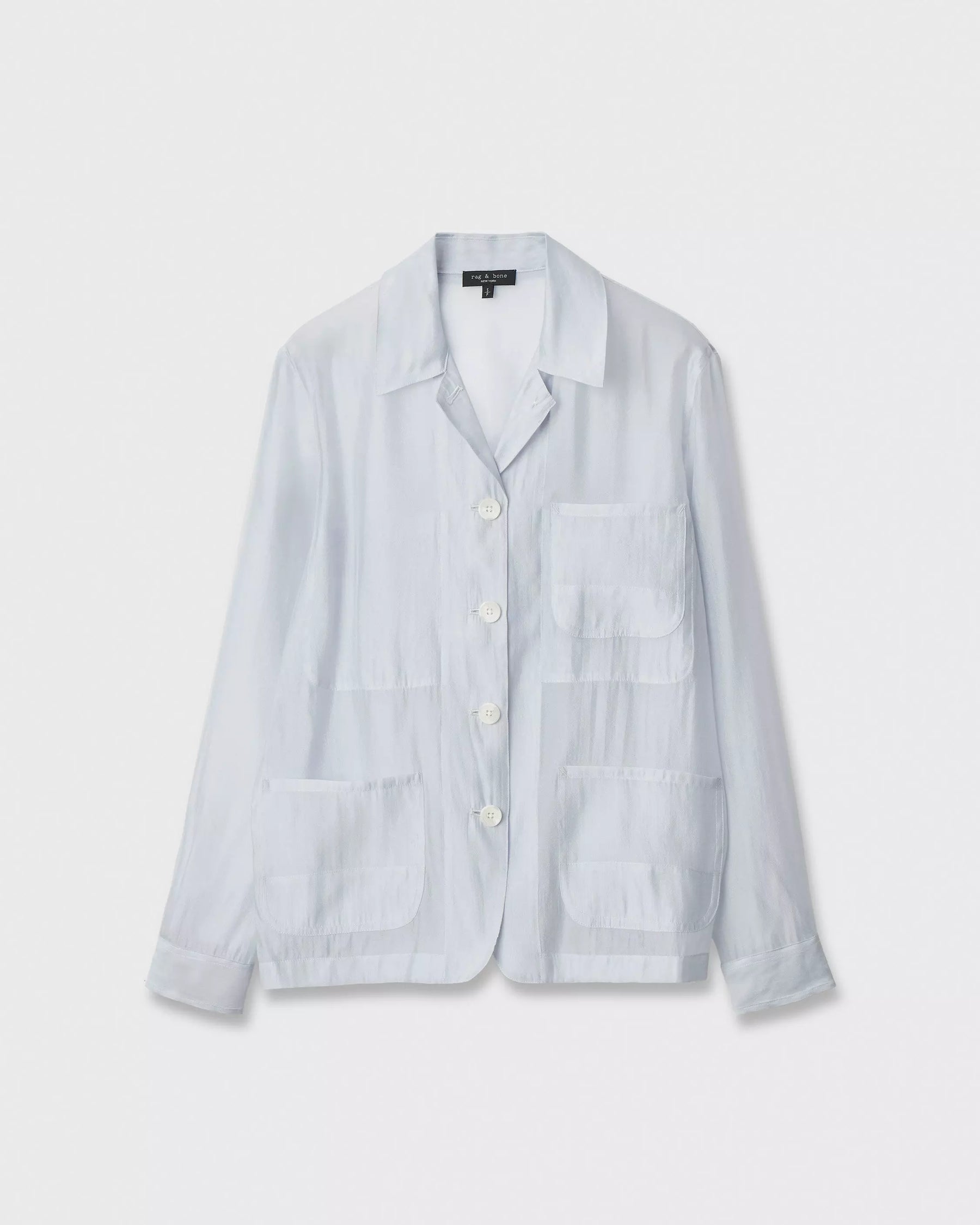 Rag &amp; Bone Jolene Organza Jacket in Grey