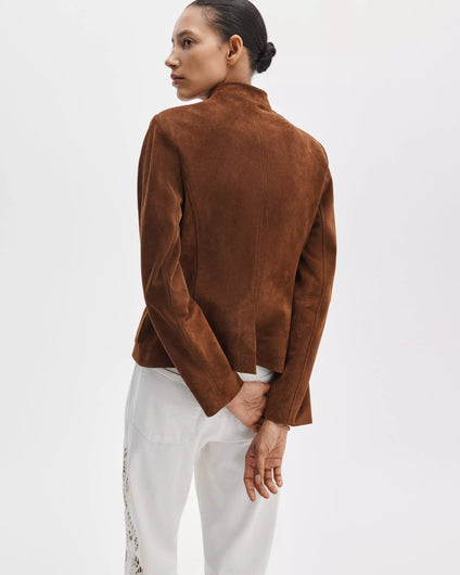 Rag & Bone Mercer Suede Blazer - Brown