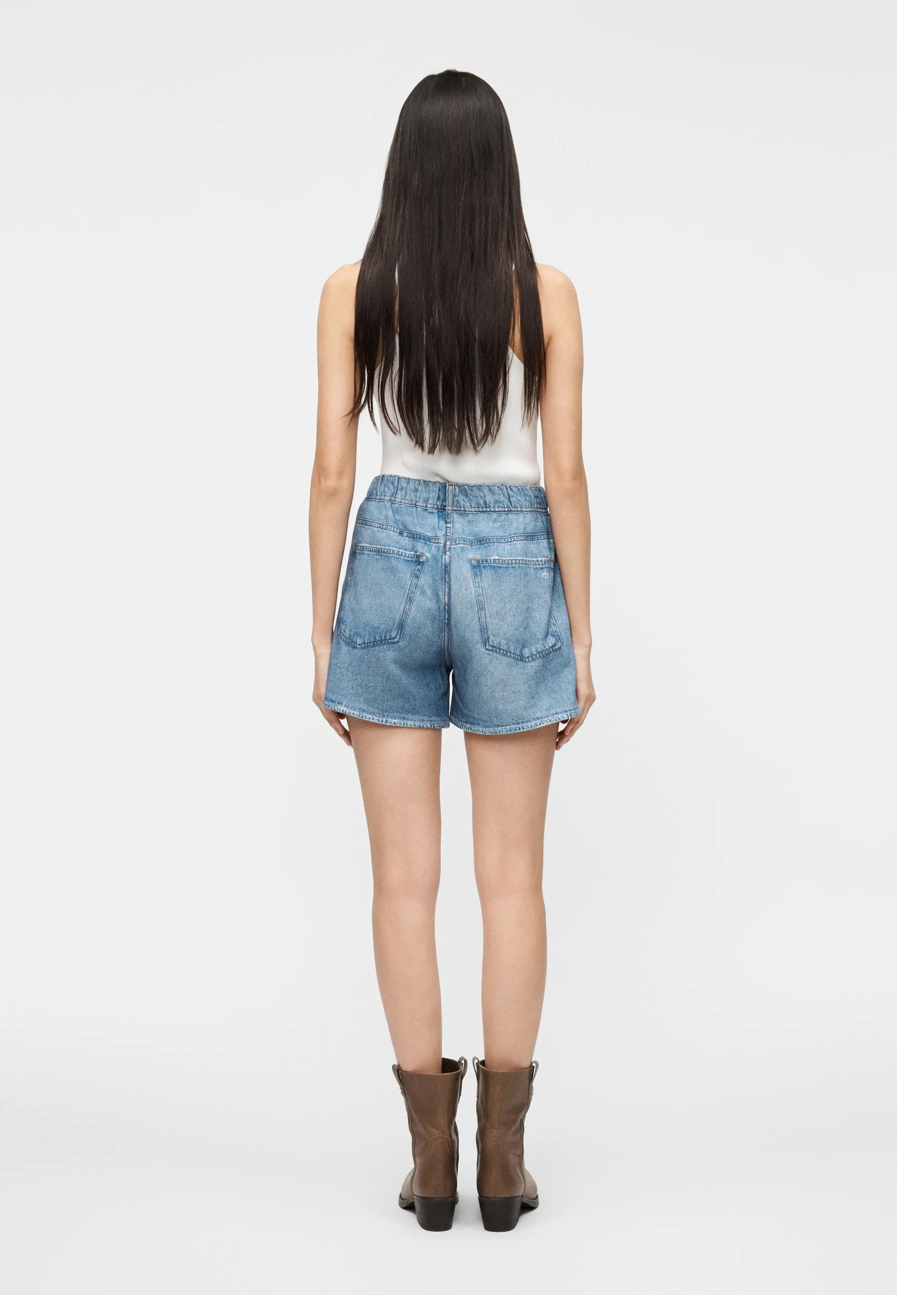 Rag & Bone Miramar Terry Walking Shorts in Morse