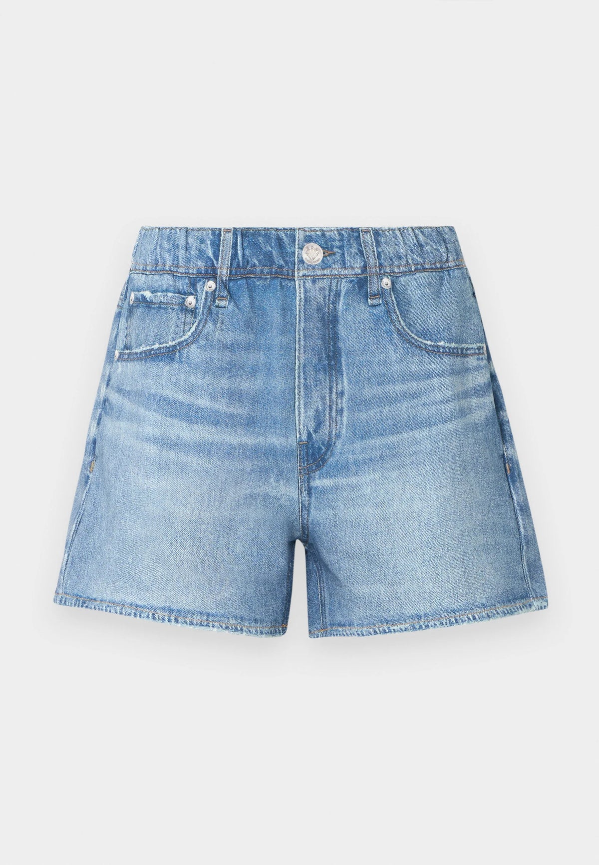 Rag & Bone Miramar Terry Walking Shorts in Morse