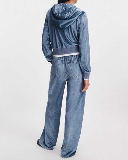 Rag & Bone Miramar Velvet Wide Pull On  - Sutton
