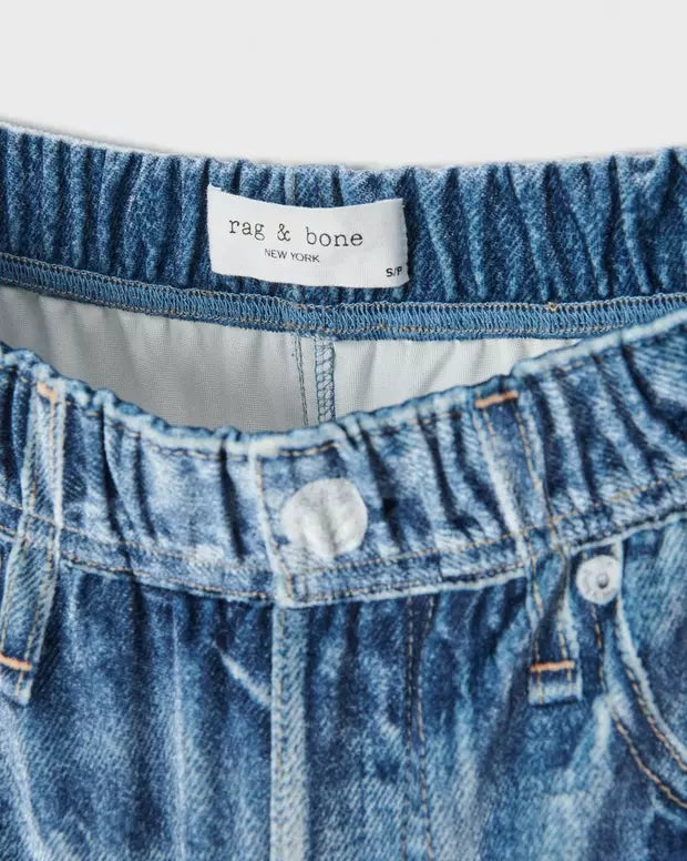 Rag & Bone Miramar Velvet Wide Pull On  - Sutton