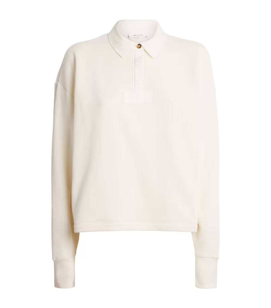 Rag & Bone Vintage Terry Polo Sweatshirt