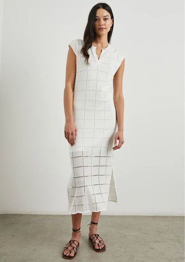 RAILS Ashley Dress in White
