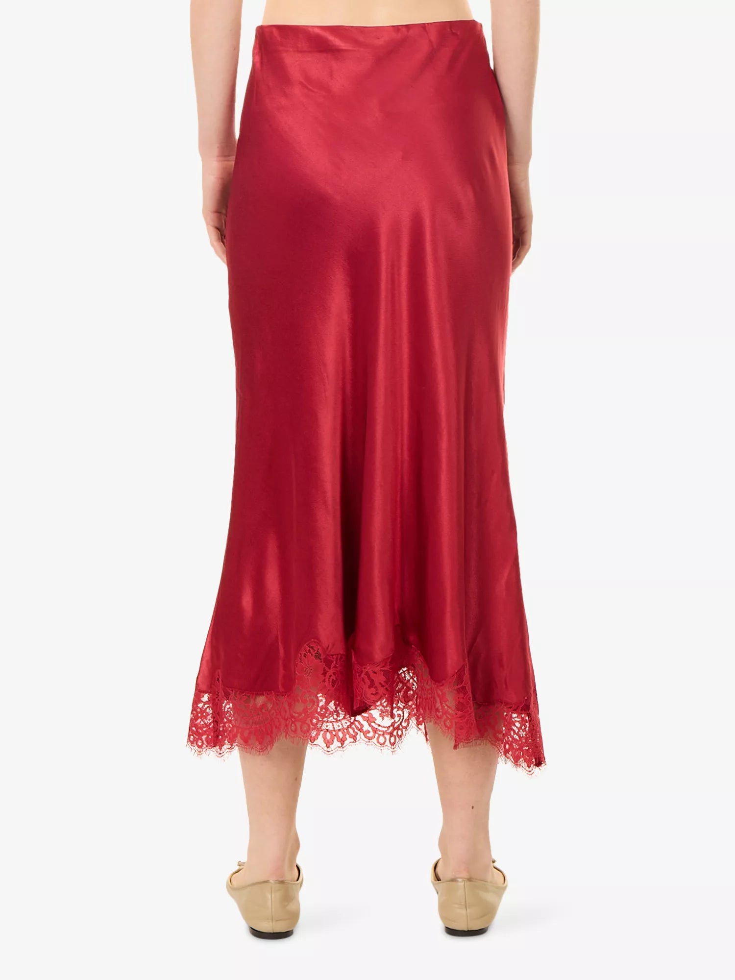Rails Ebony Skirt - Crimson