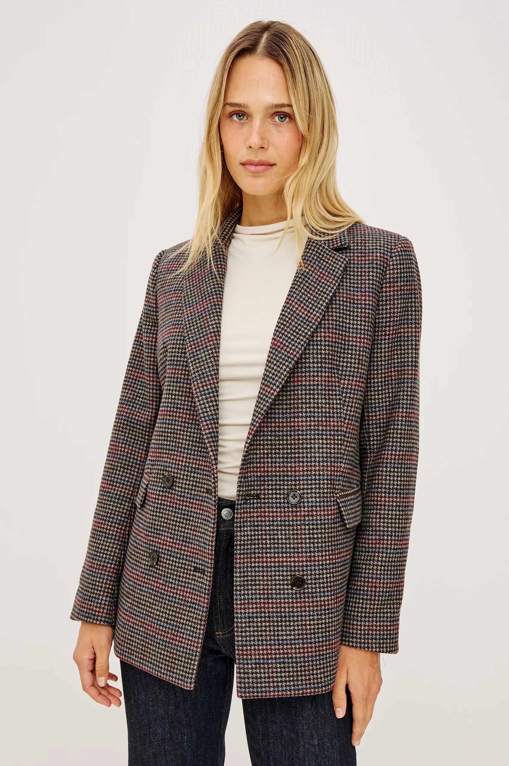 Rails Jac Jacket - Oxford Plum