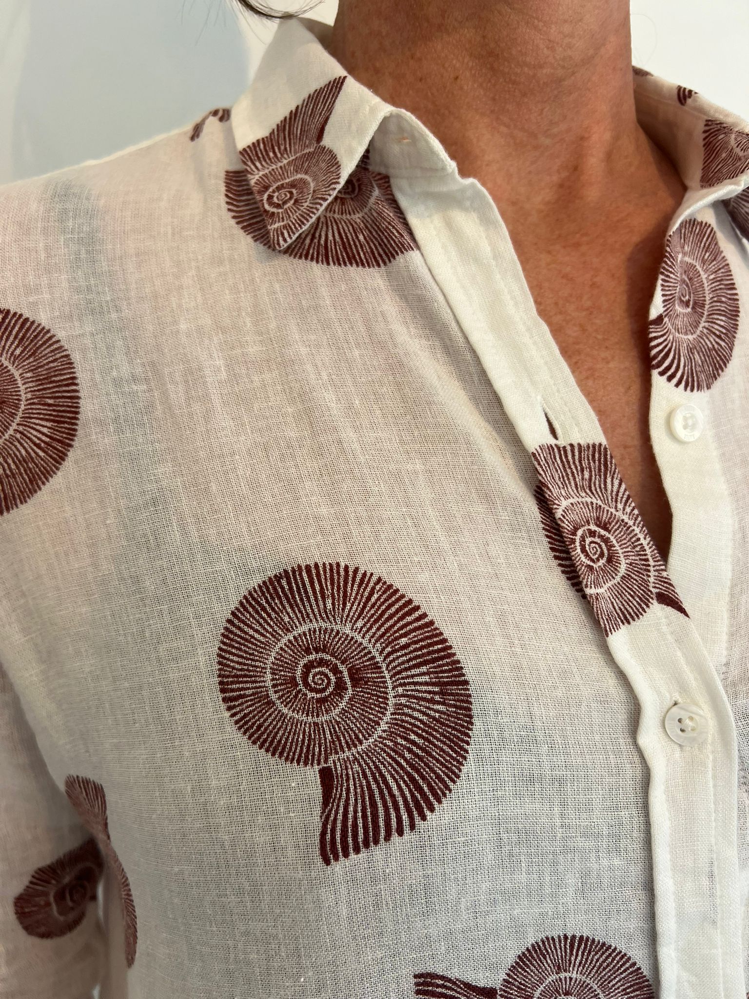 Rails Charli Shirt - Spiral Shells