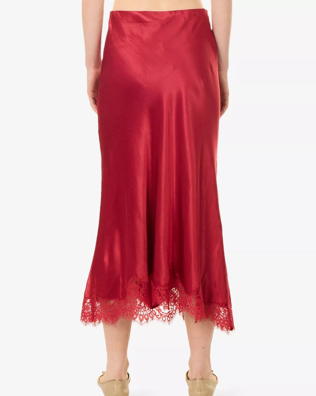 Rails Ebony Skirt - Crimson