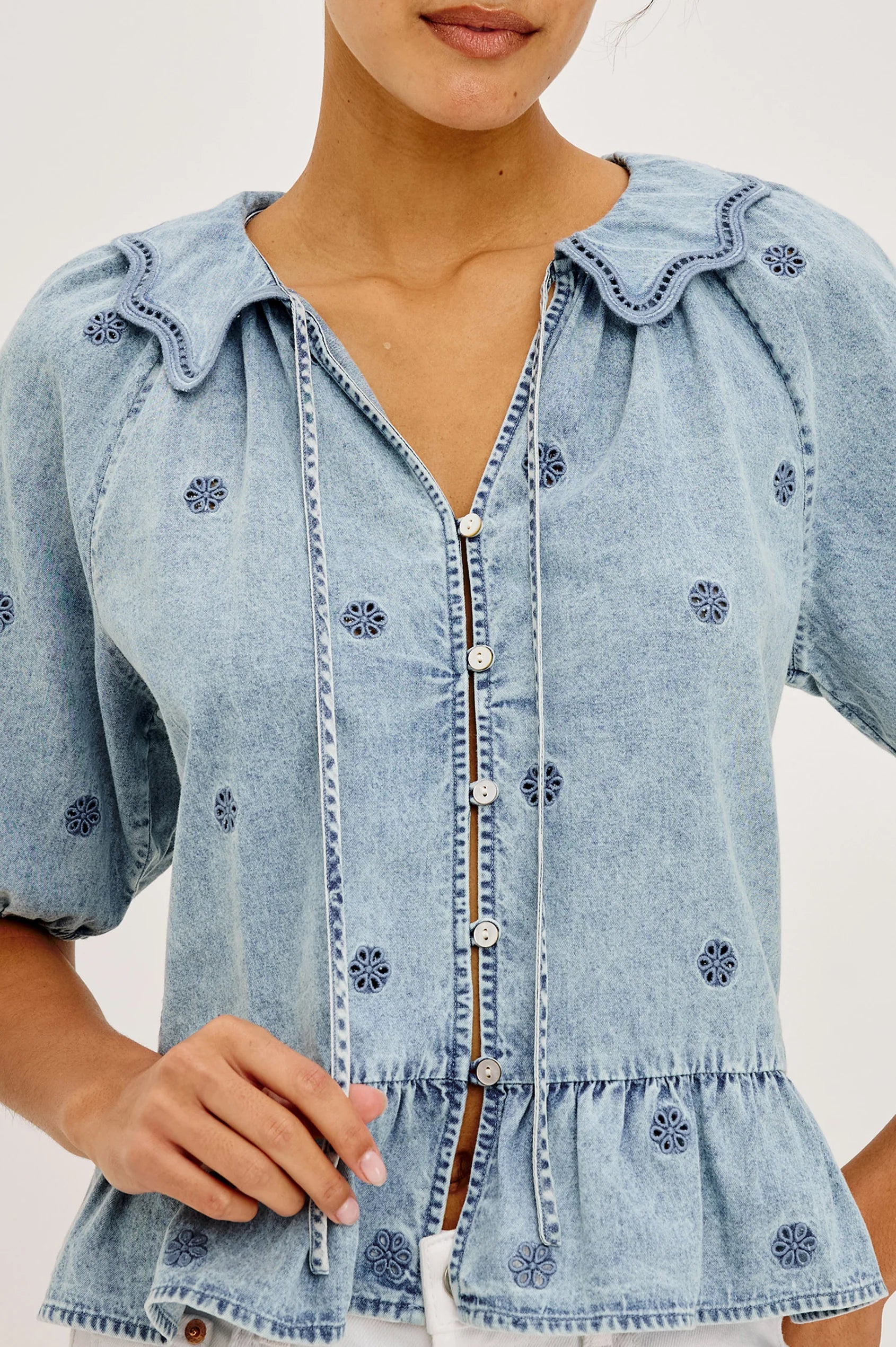 Rails Emelie Blouse - Antique Indigo