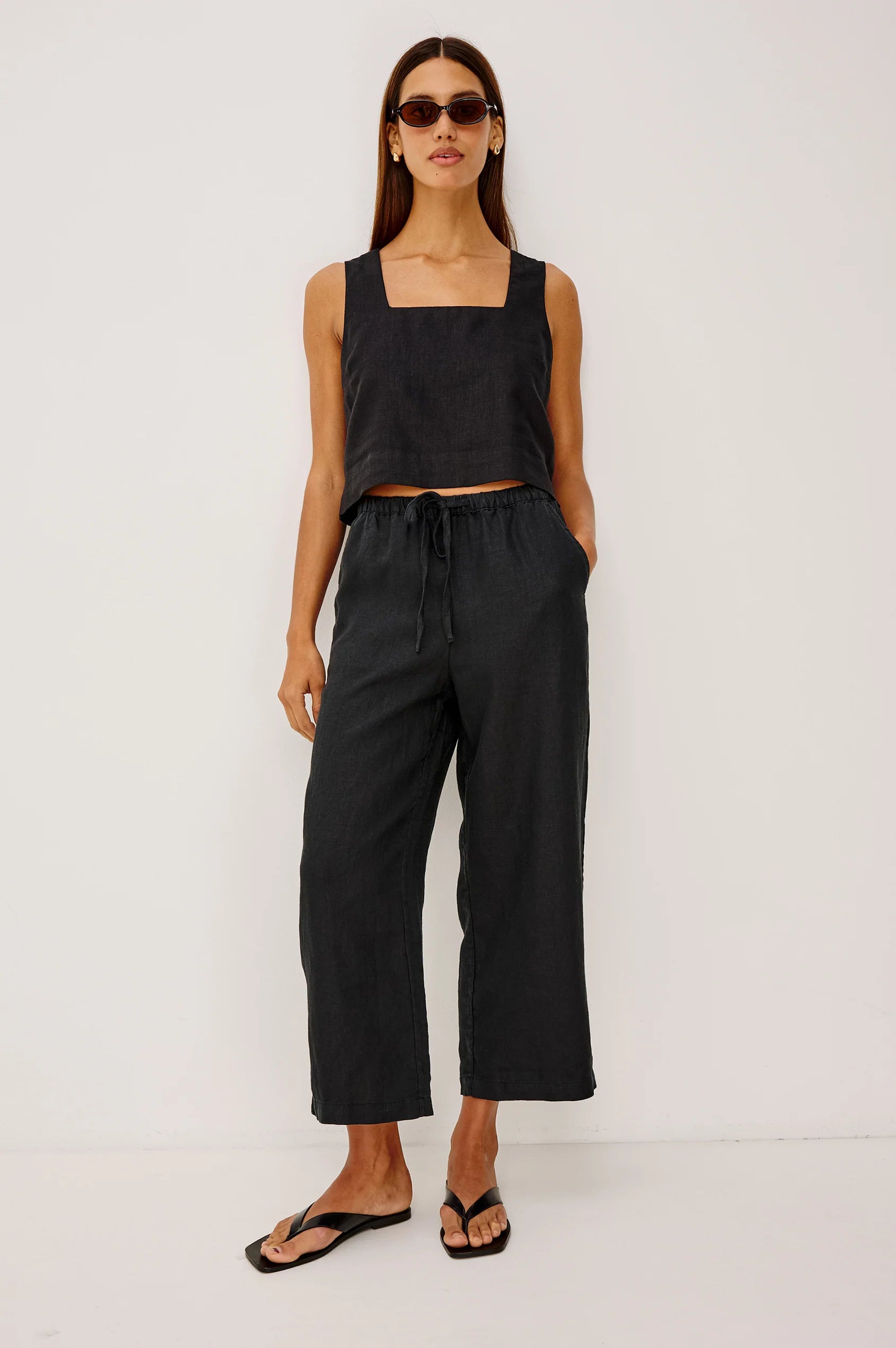 Rails Emmie Crop Trousers - Black