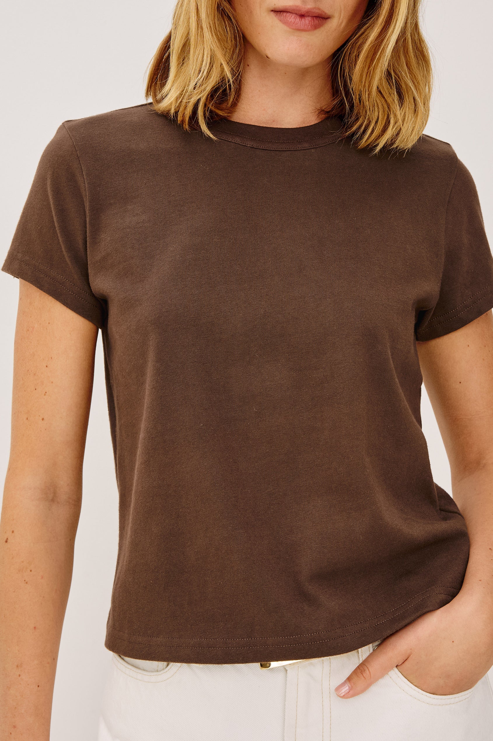 Rails Girlfriend Tee - Espresso