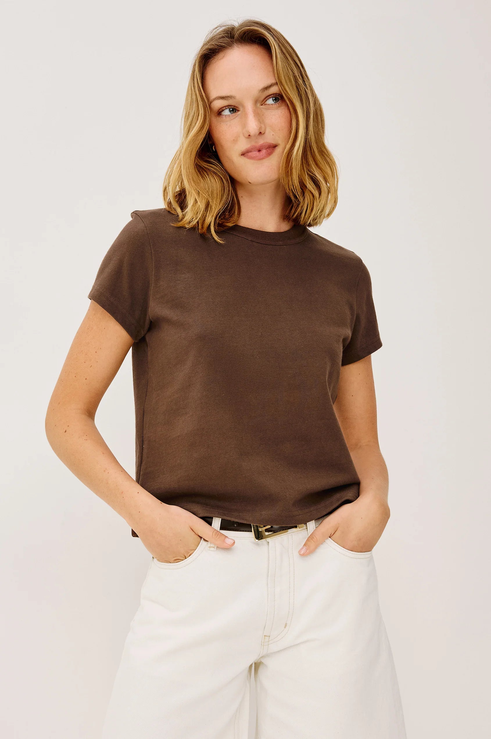 Rails Girlfriend Tee - Espresso