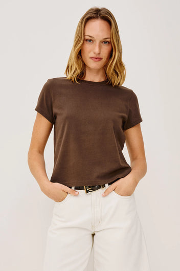 Rails Girlfriend Tee - Espresso