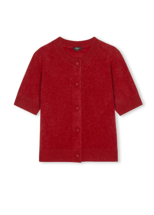 Rails Roman Knit Cardigan - Crimson