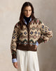 Ralph Lauren Intarsia Chunky Knit - Oatmeal, Brown