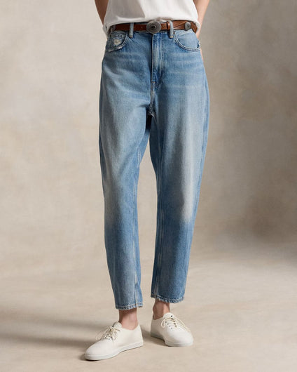 Ralph Lauren Ankle Straight Jean - Alaiya Wash