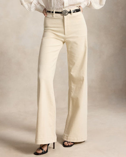 Ralph Lauren Beaton Corduroy Pant - Cream