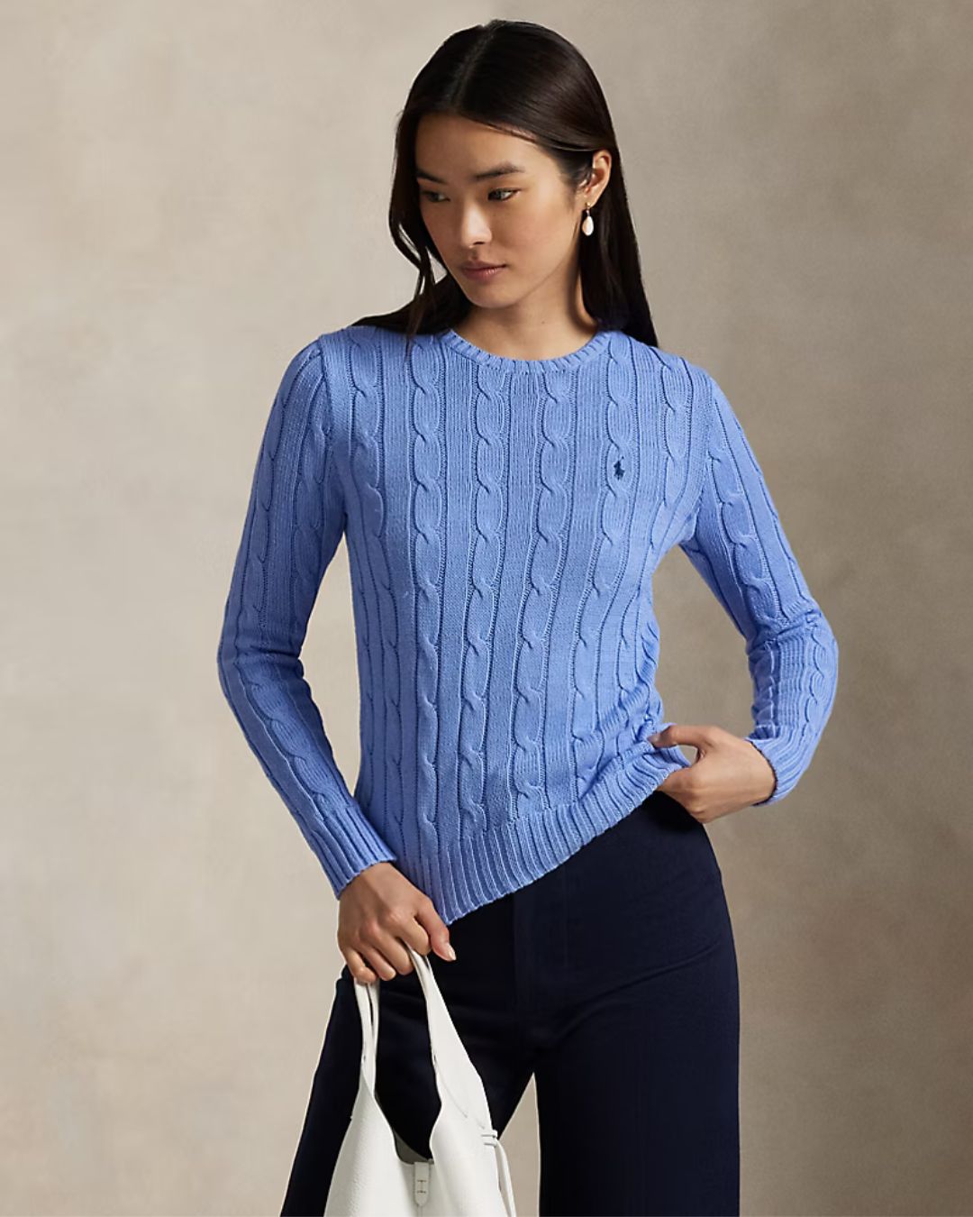 Ralph Lauren Julianna LS Pullover - New Litchfield Blue