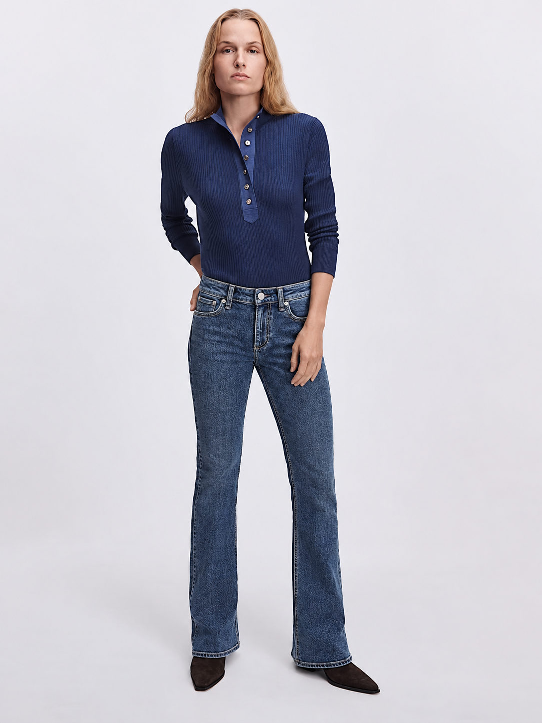 Rag & Bone Kinsley Low Rise Bootleg - Montreal