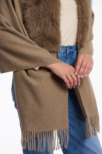 Rino & Pelle Wendy  Cape in Toffee
