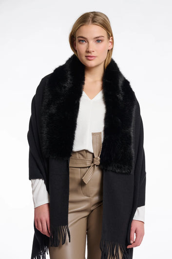 Rino & Pelle Wendy Cape in Black