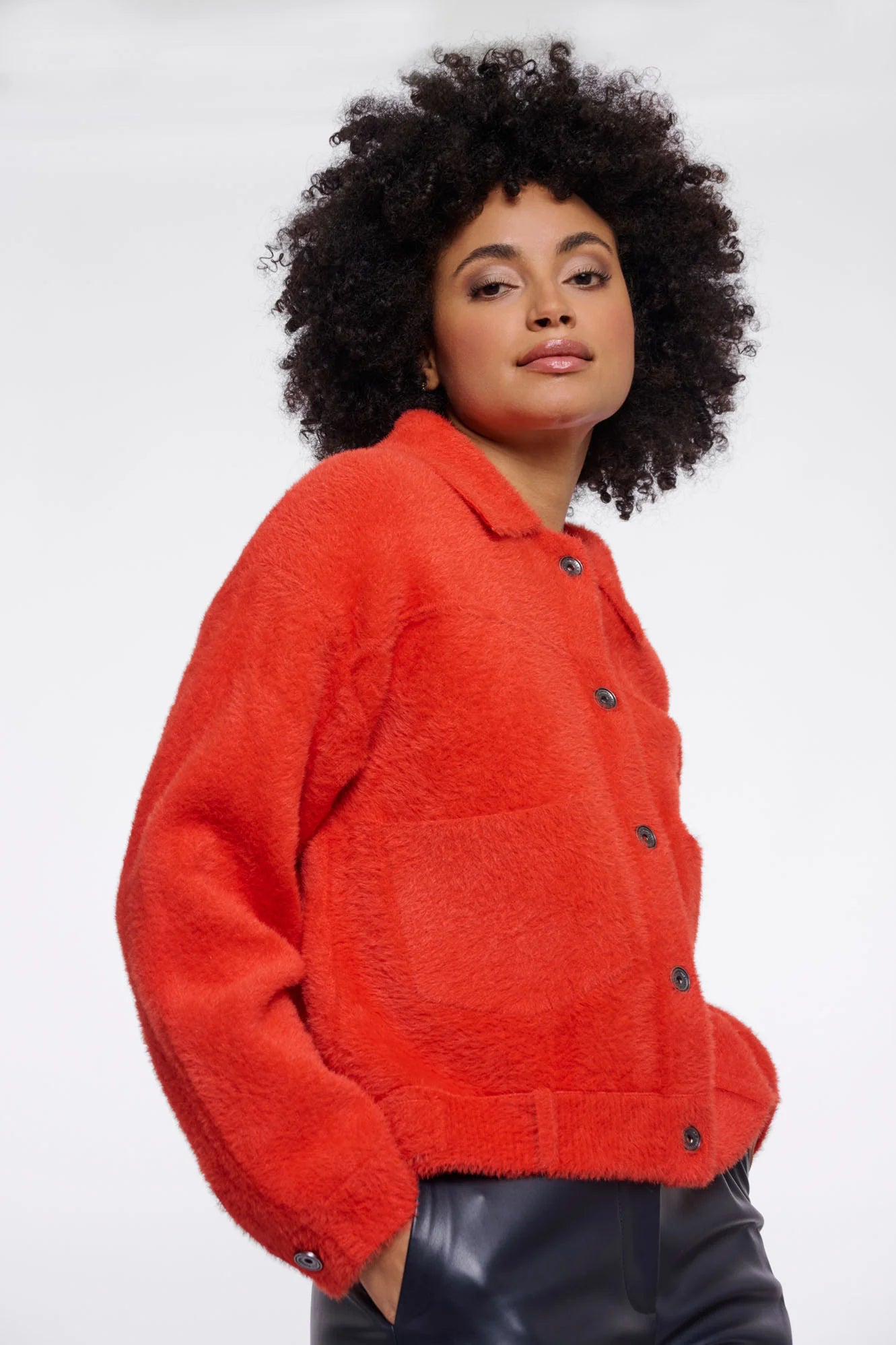 Rino & Pelle Bubbly Jacket - Luminous Red