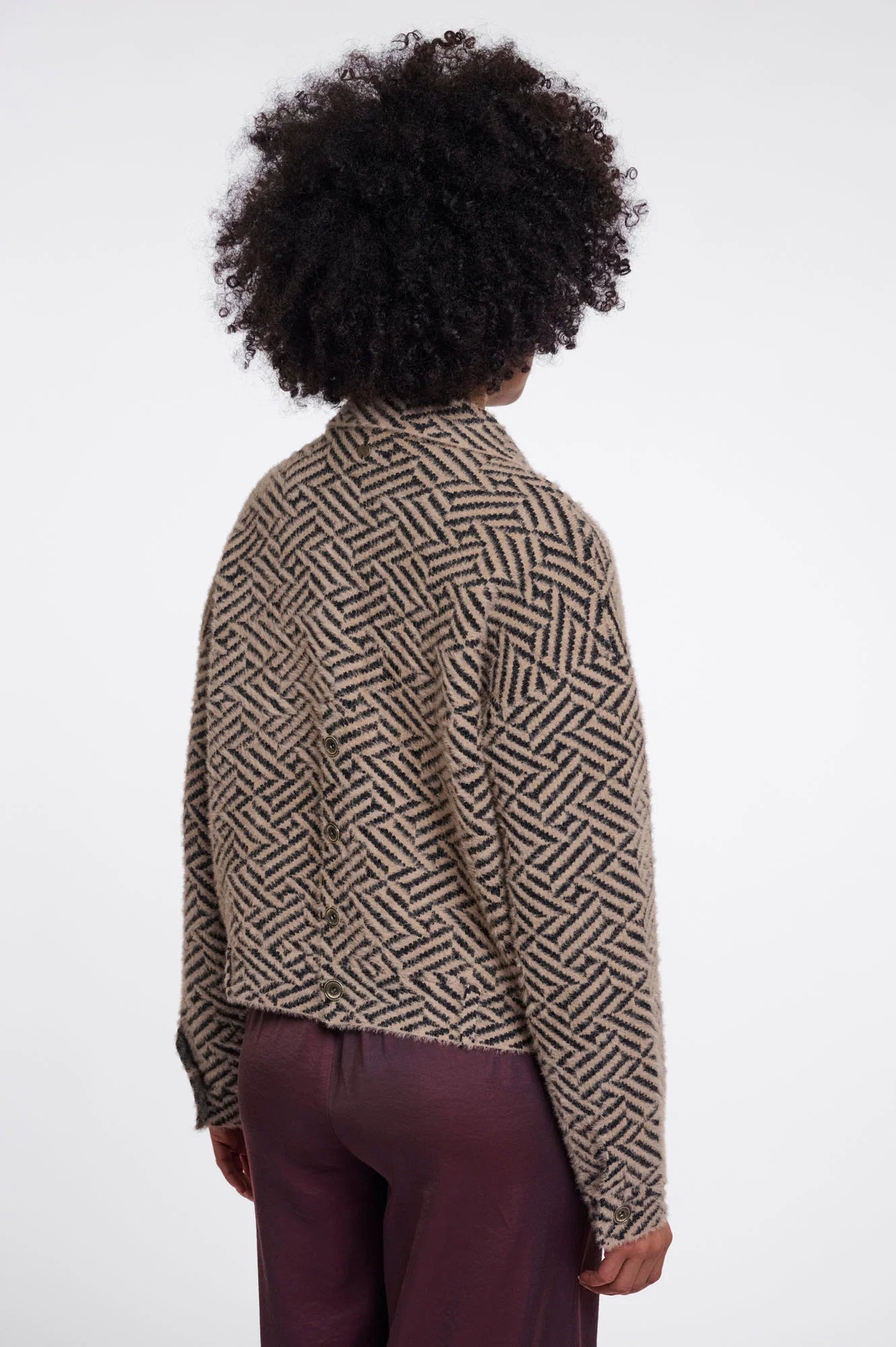 Rino & Pelle Bubbly Jacket - Sand Graphic