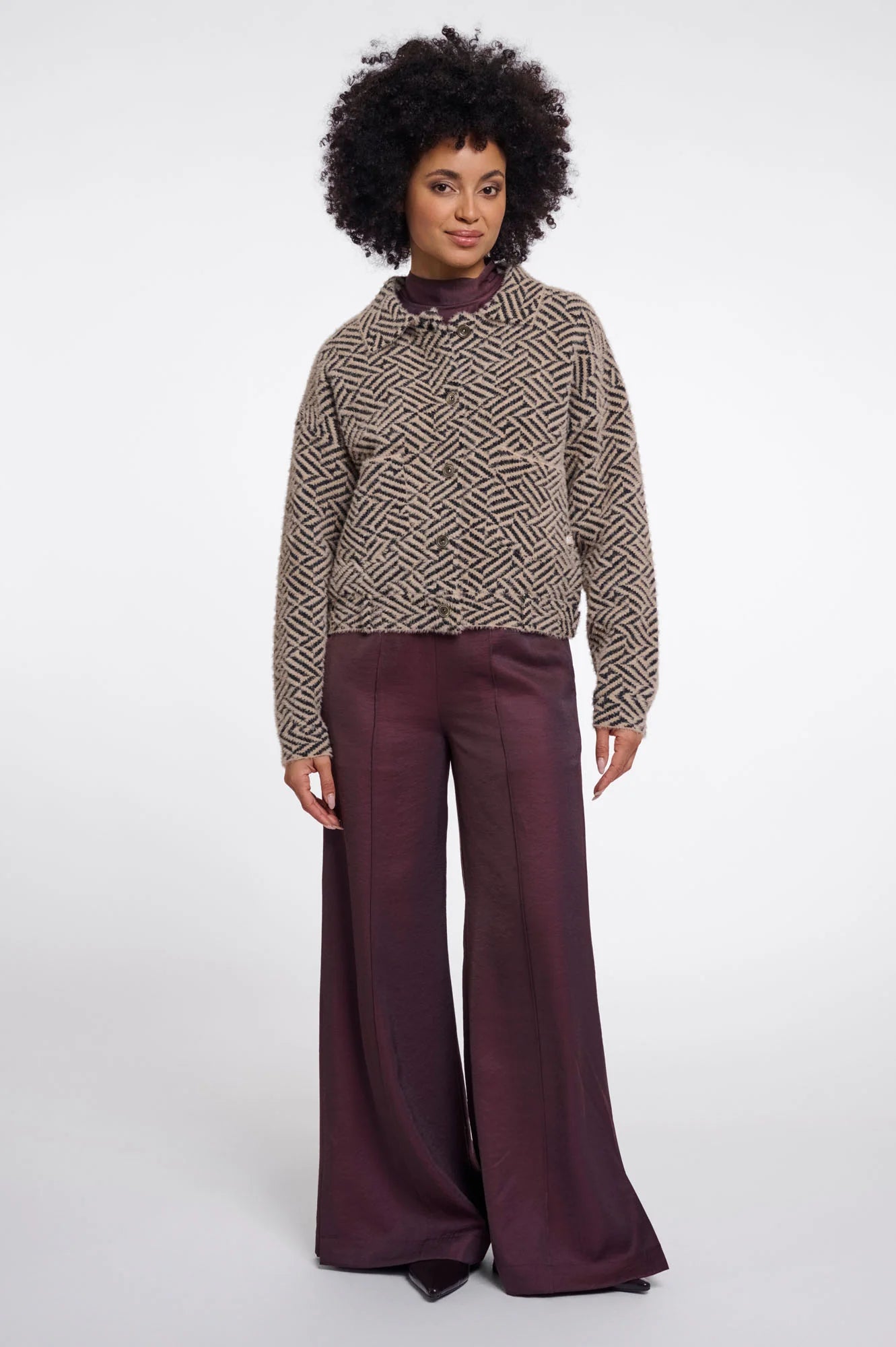 Rino & Pelle Bubbly Jacket - Sand Graphic