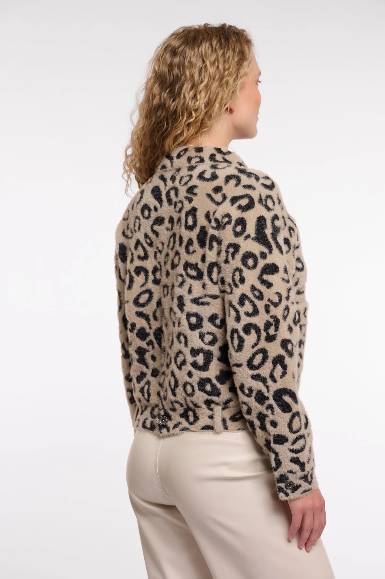 Rino & Pelle Bubbly Jacket in Leopard