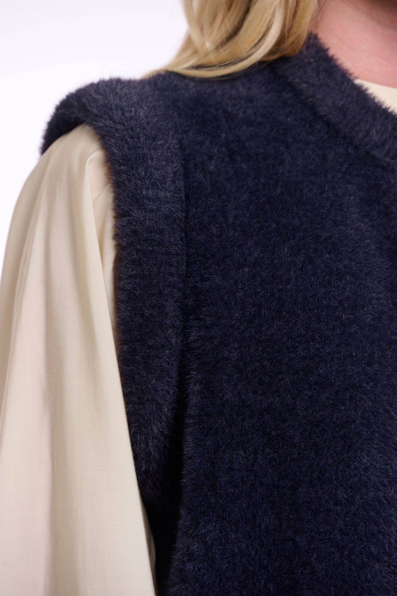 Rino & Pelle Elona Waistcoat in Dark Navy