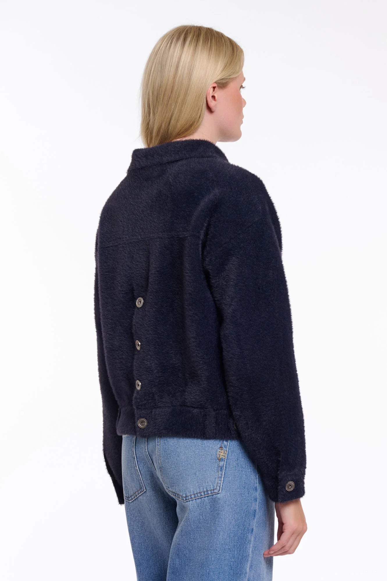 Rino & Pellle Bubbly Jacket in Dark Navy