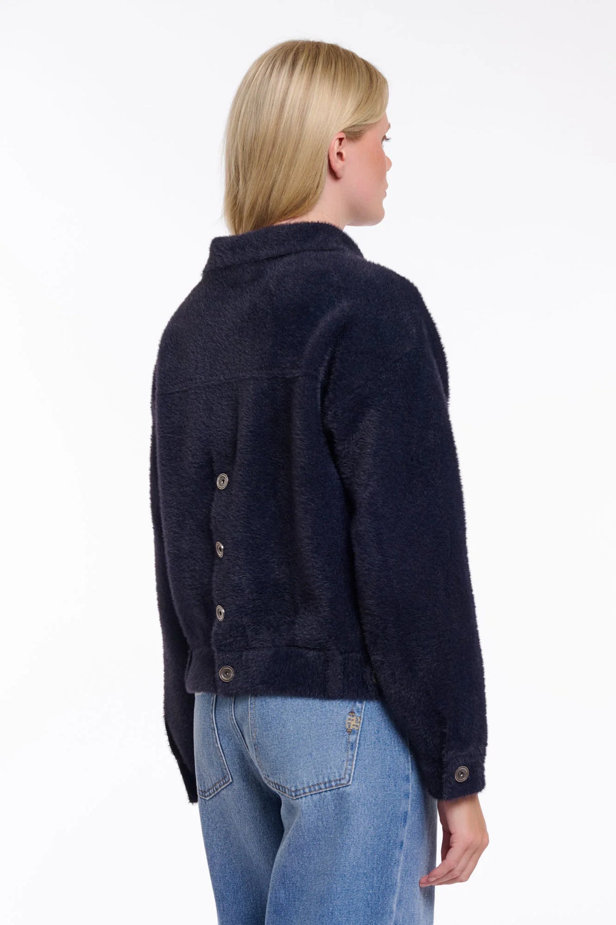 Rino & Pellle Bubbly Jacket in Dark Navy