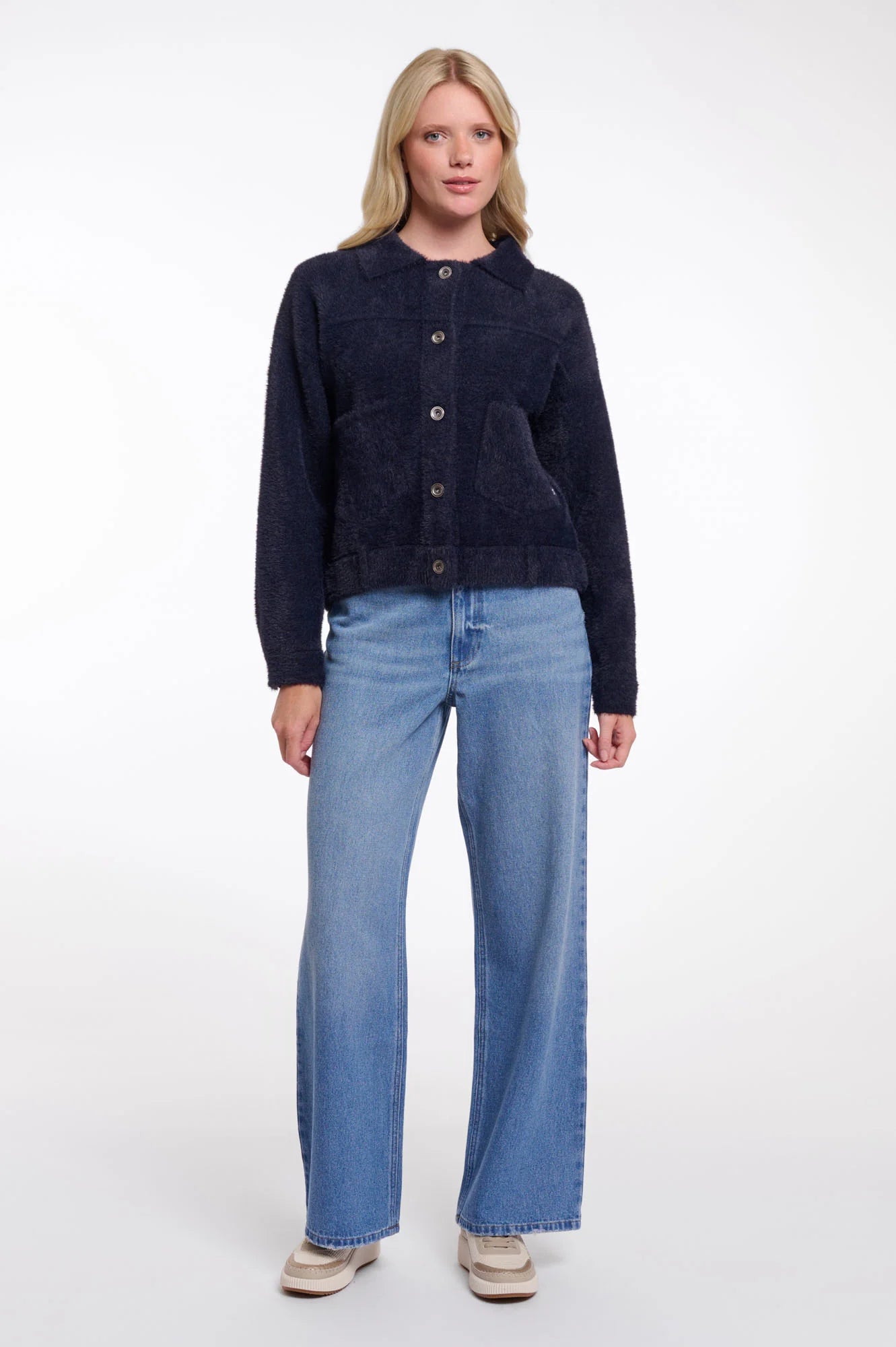 Rino & Pellle Bubbly Jacket in Dark Navy