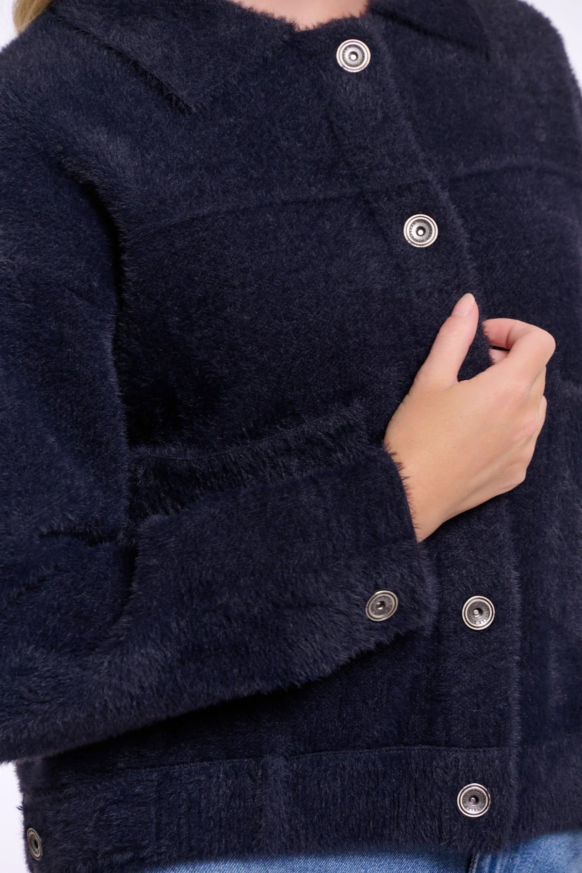 Rino & Pellle Bubbly Jacket in Dark Navy