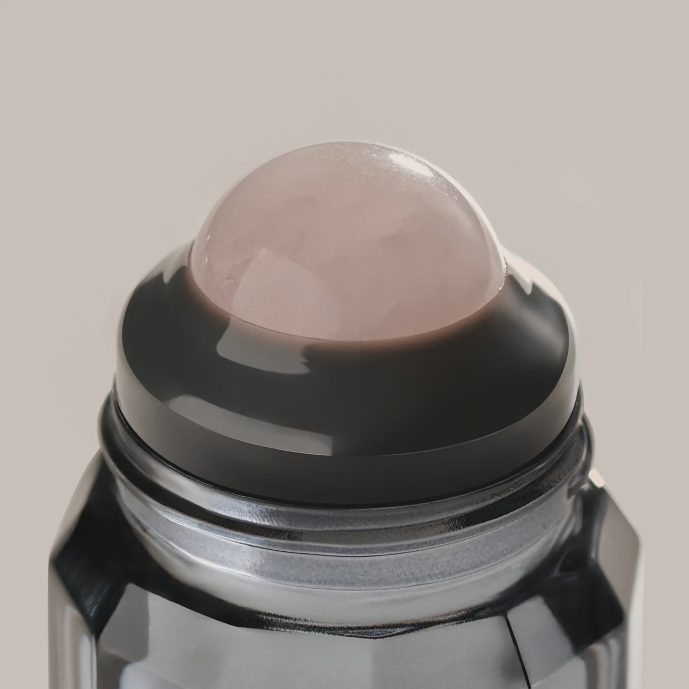 Rollr Rose Quartz Gemstone in Clary Sage and Rosemary