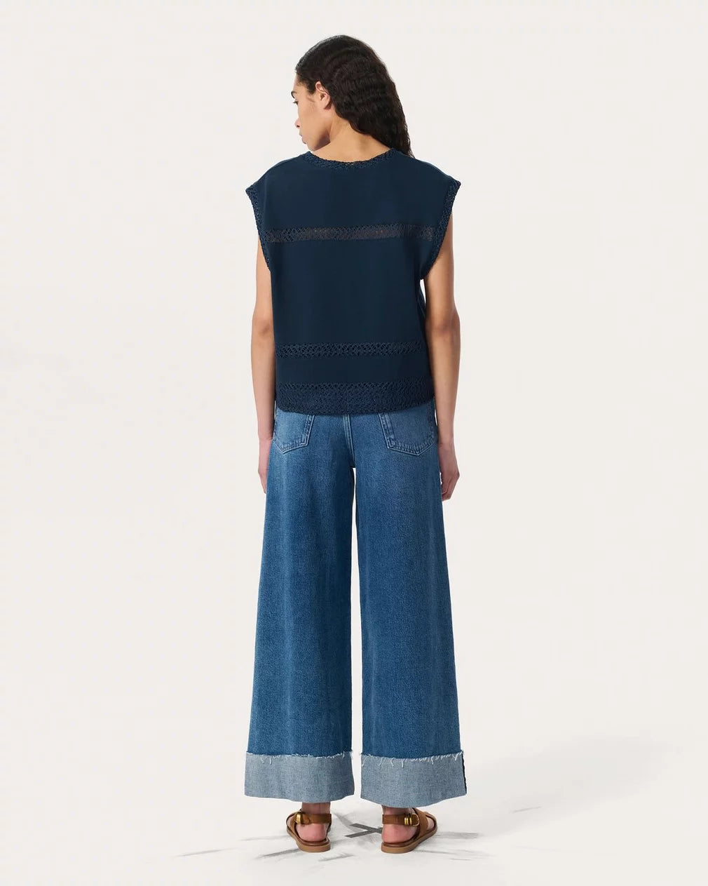 Rag & Bone Rosie Muscle Tank in Salute