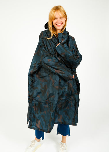 Rainkiss Storm Camo Waterproof Poncho
