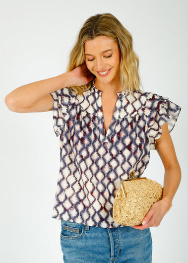 RAILS Calista Top in Iris Shadow