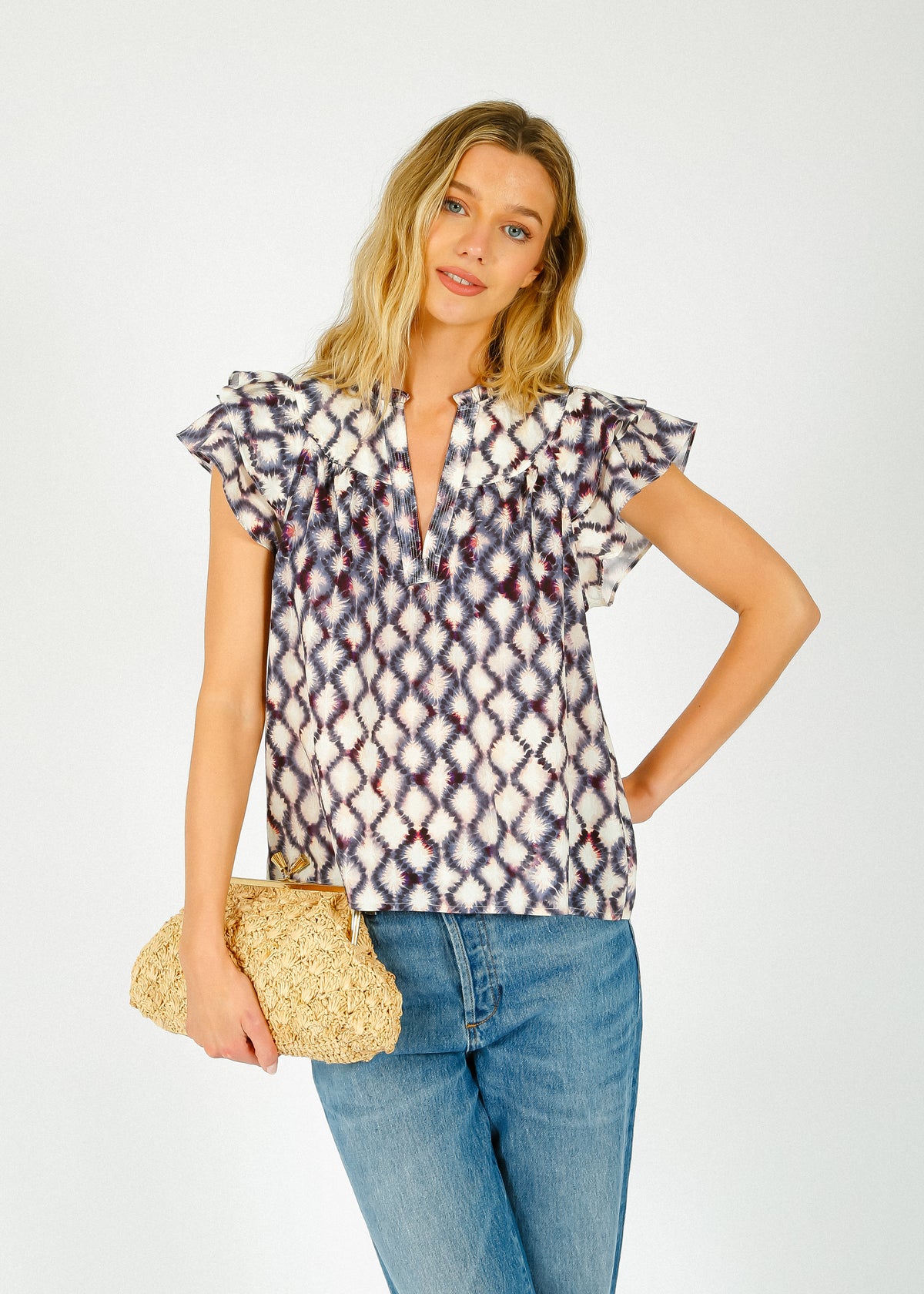 RAILS Calista Top in Iris Shadow