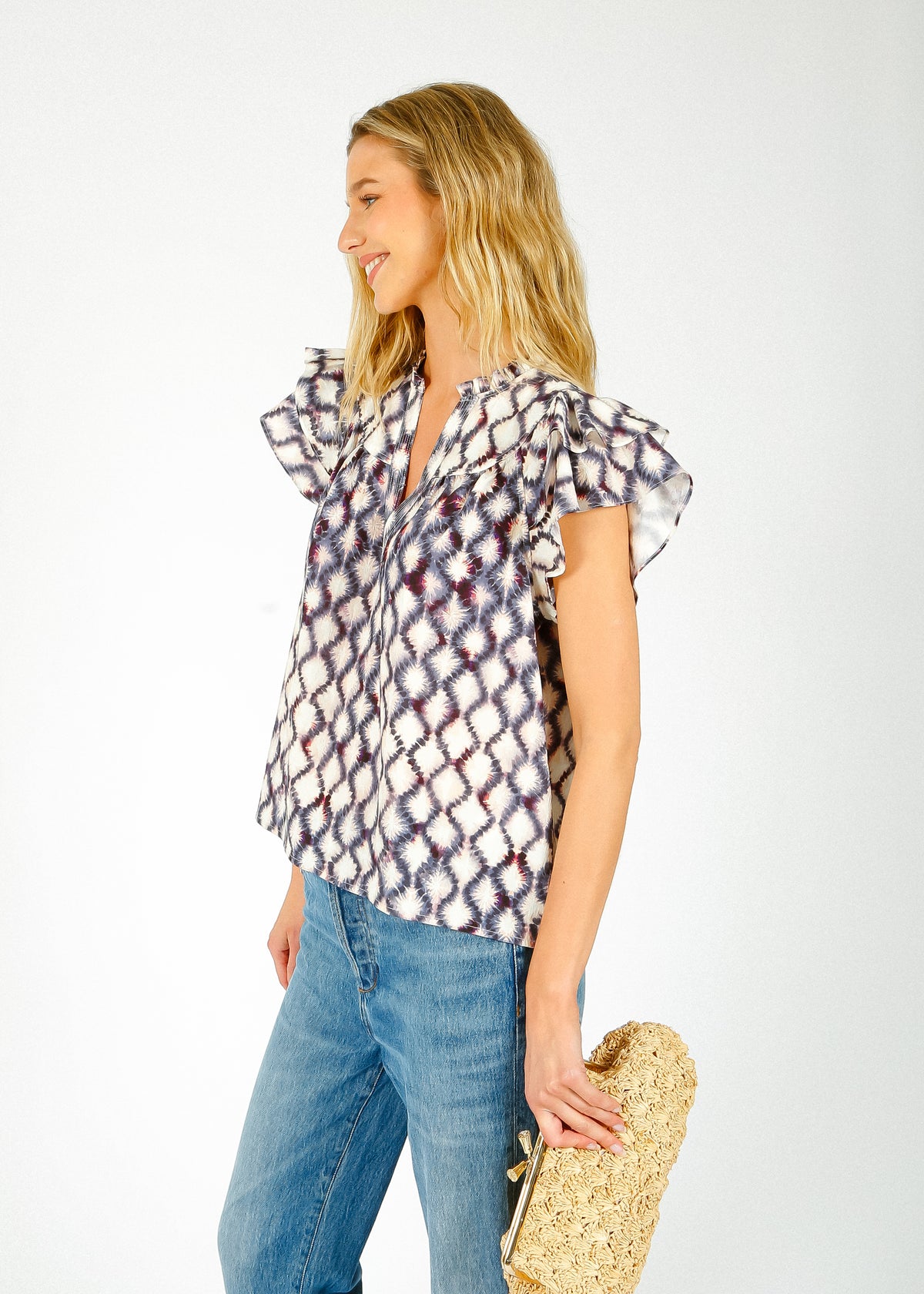 RAILS Calista Top in Iris Shadow