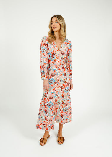 Primrose Park Opal Dress in Flourish Peach