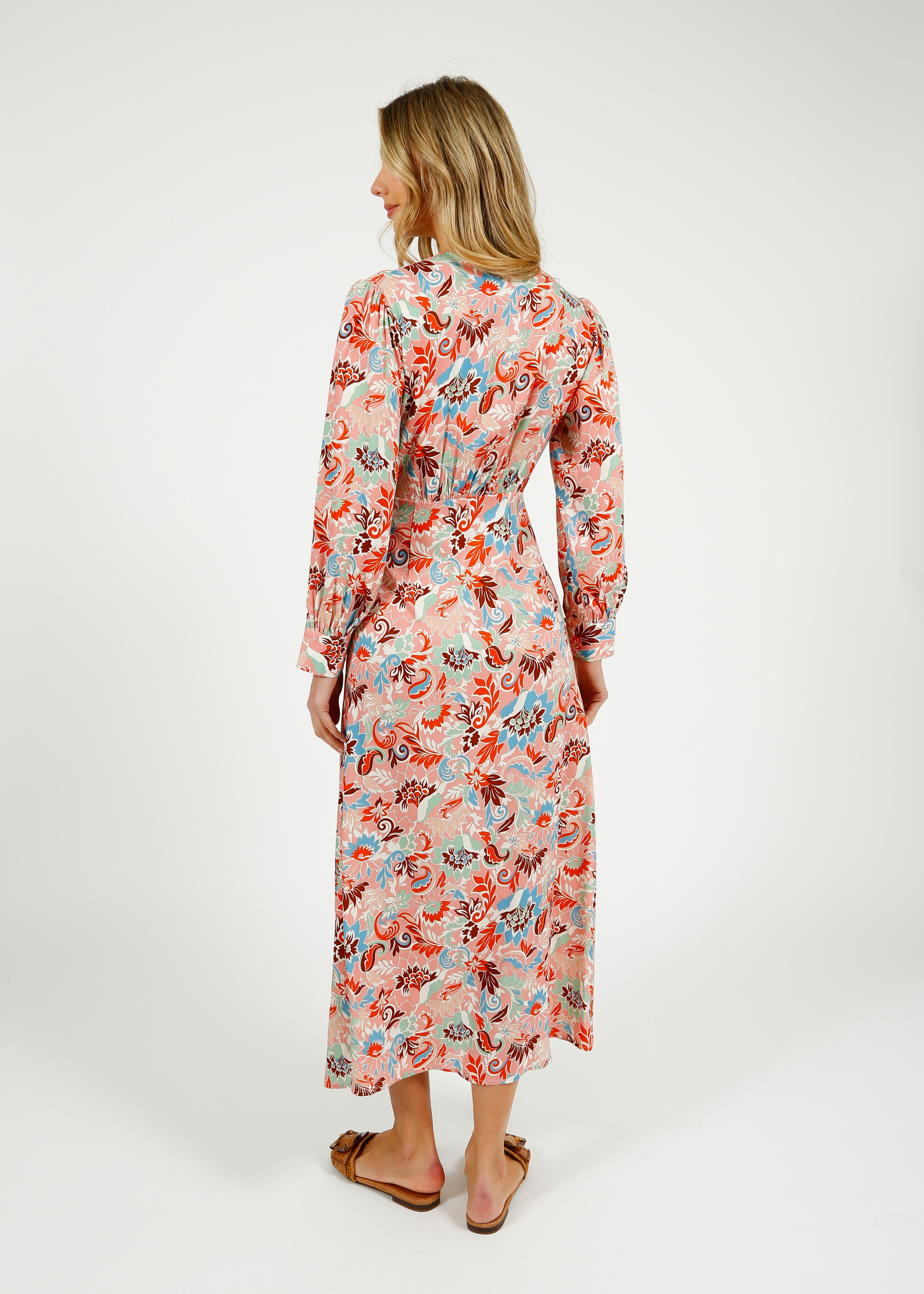 Primrose Park Opal Dress in Flourish Peach