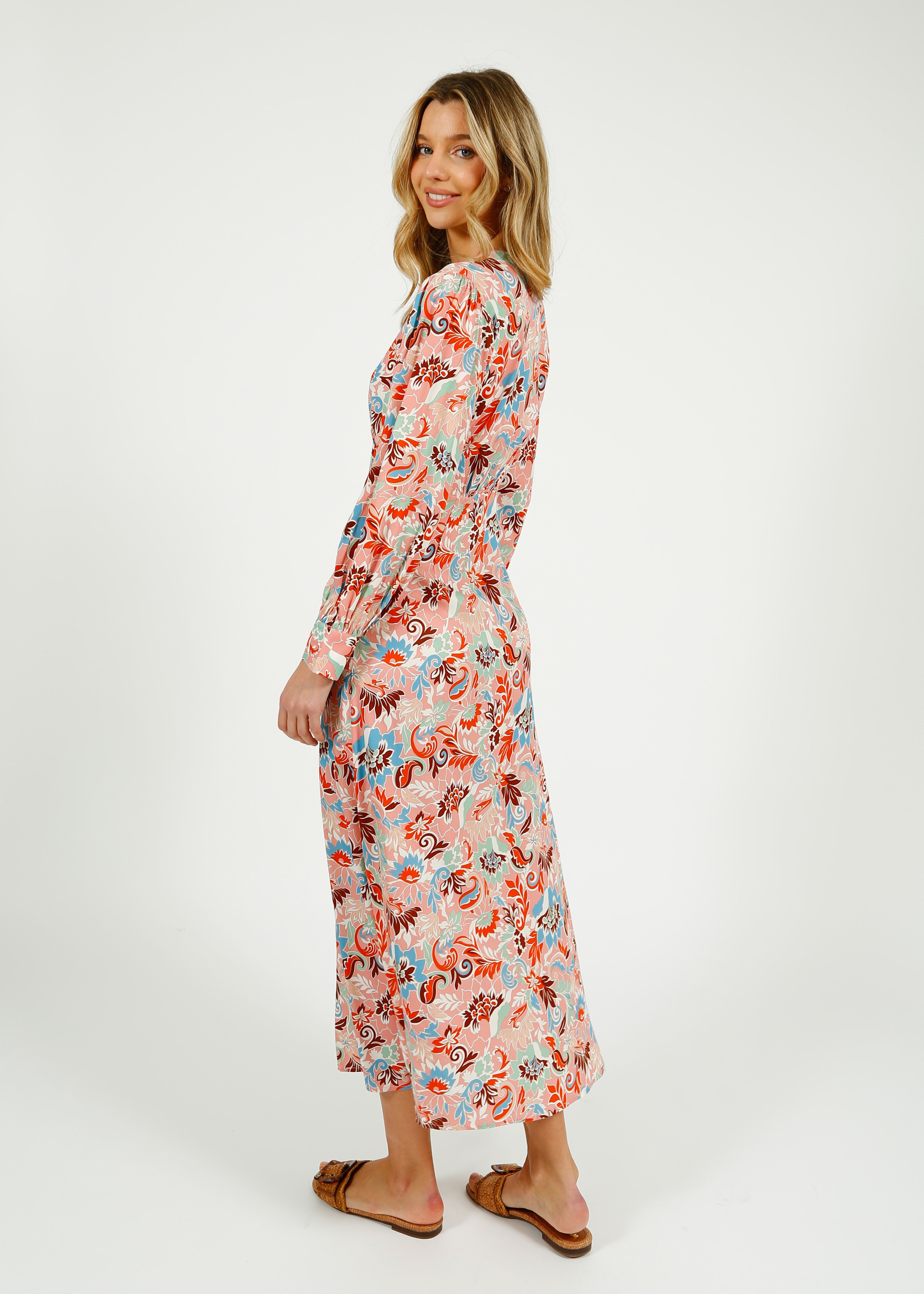 Primrose Park Opal Dress in Flourish Peach