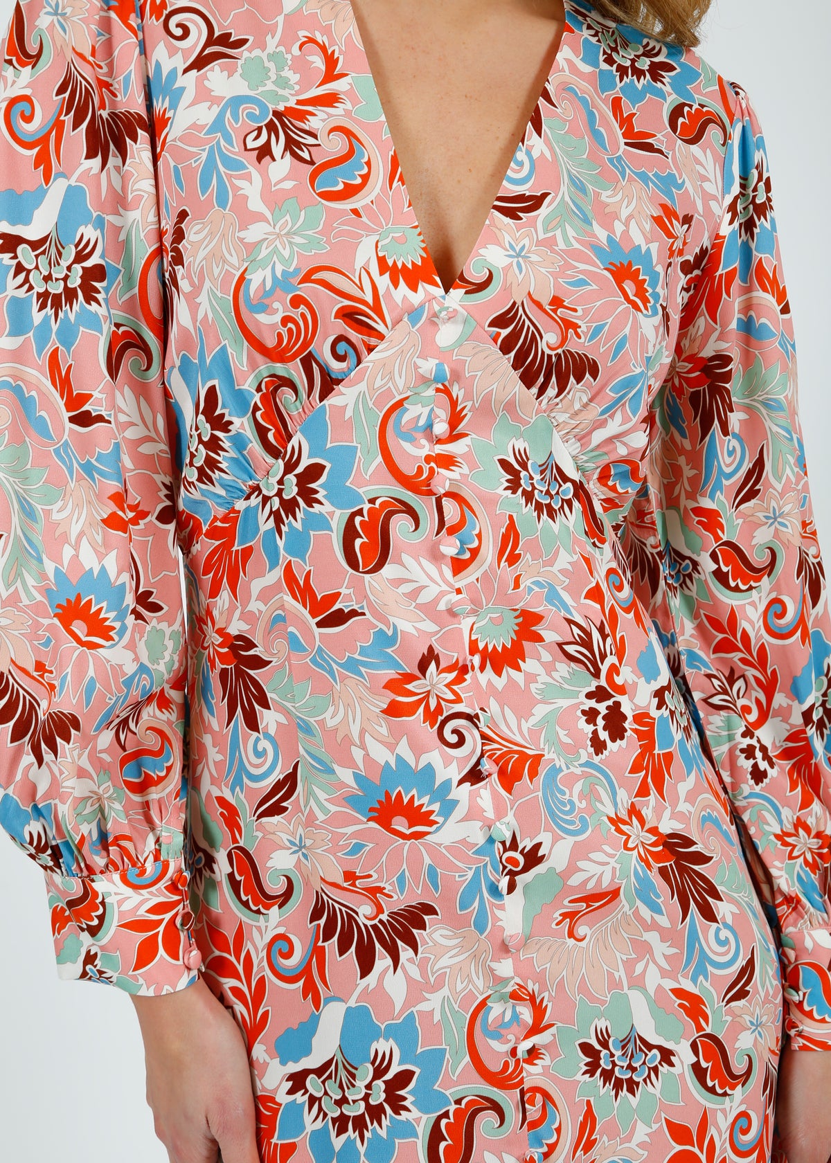 Primrose Park Opal Dress in Flourish Peach