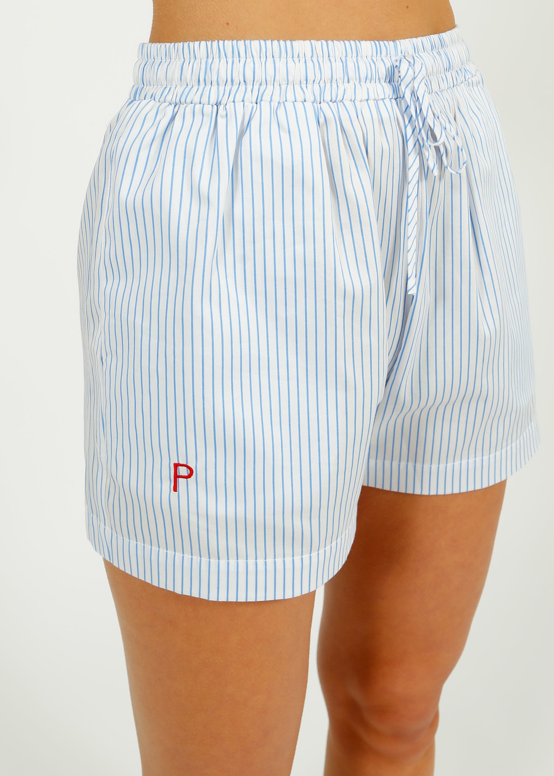 PARK Holiday Shop Stripe Cami Set in Blue Stripe