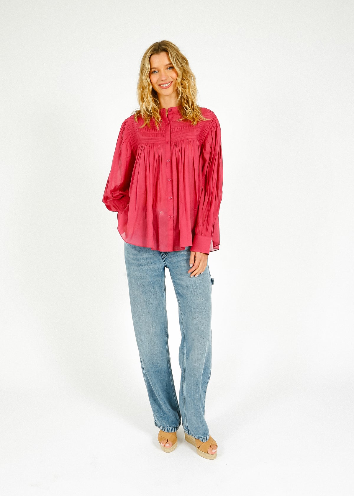 IM Plalia Blouse in Antik Pink