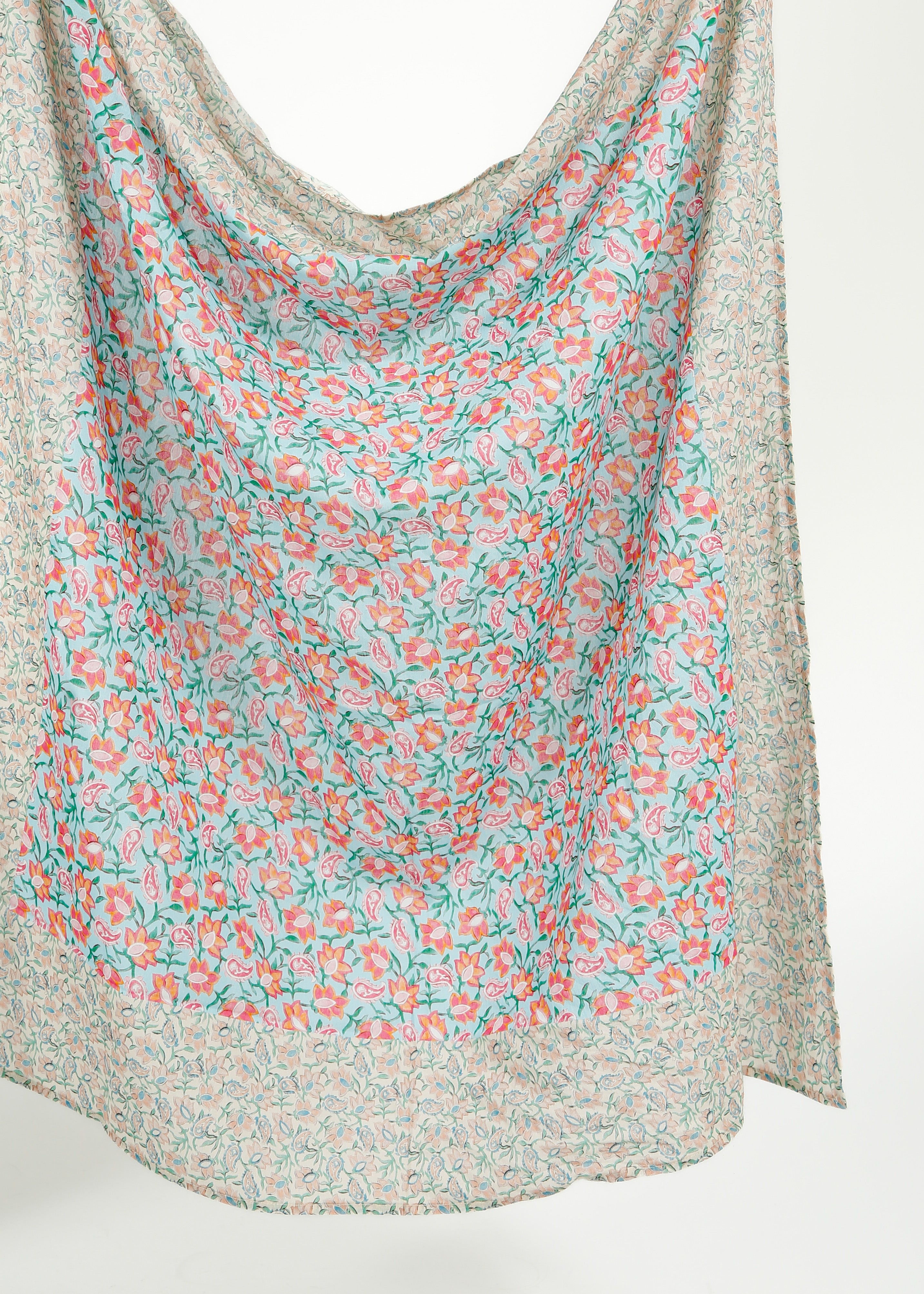 Primrose Park Scarf in Block Print