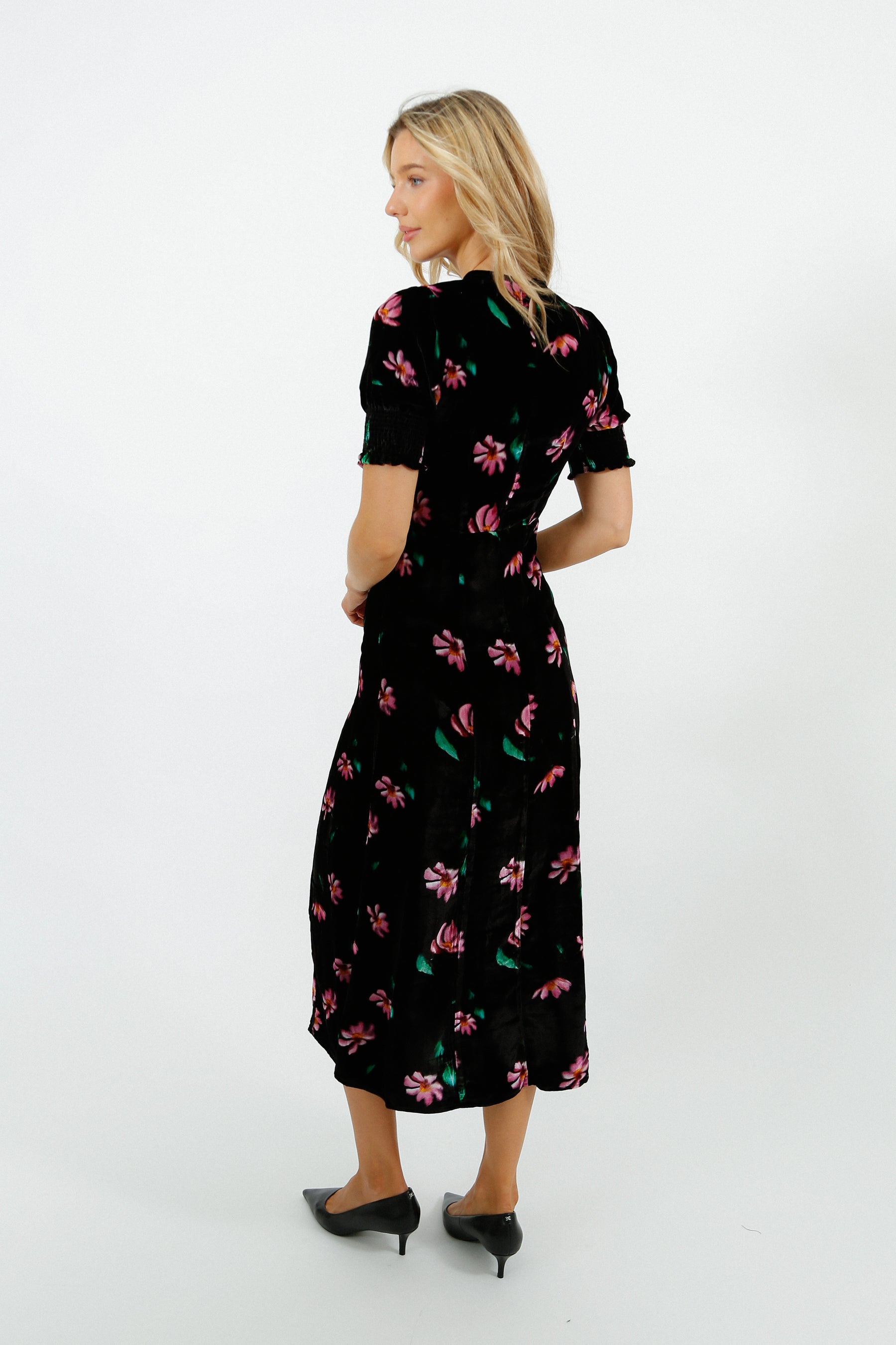 Primrose Park Dani Dress in Blurred Floral