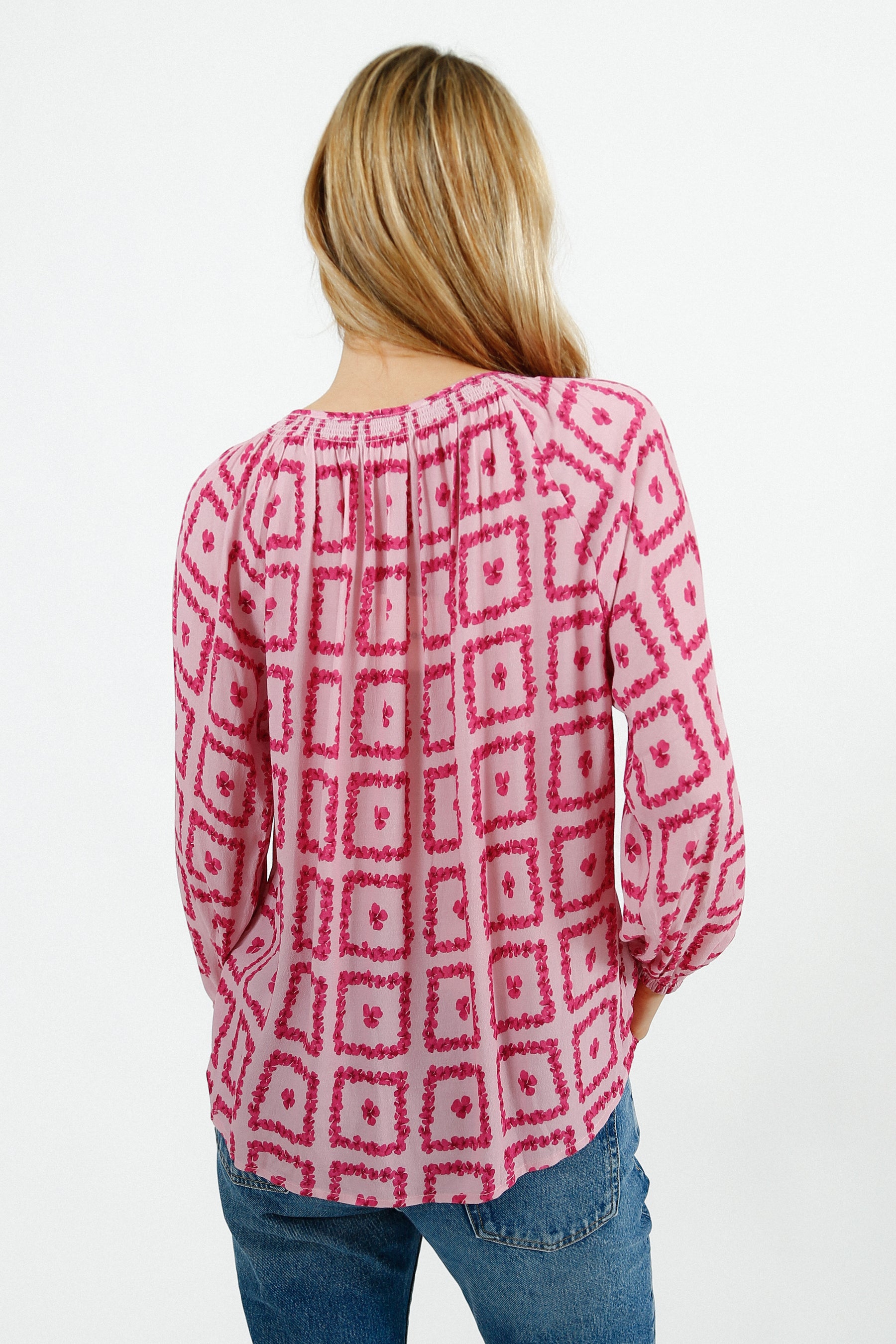 Primrose Park Jess Blouse - Pansy Pane